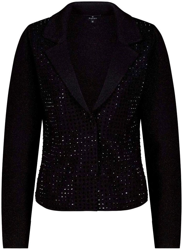 Monari Strickjacke mit Glitzernieten günstig online kaufen