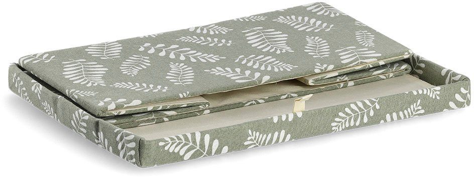 Zeller Present Aufbewahrungsbox Leaves (1 St), Baumwollmix – Bild 4 von 4