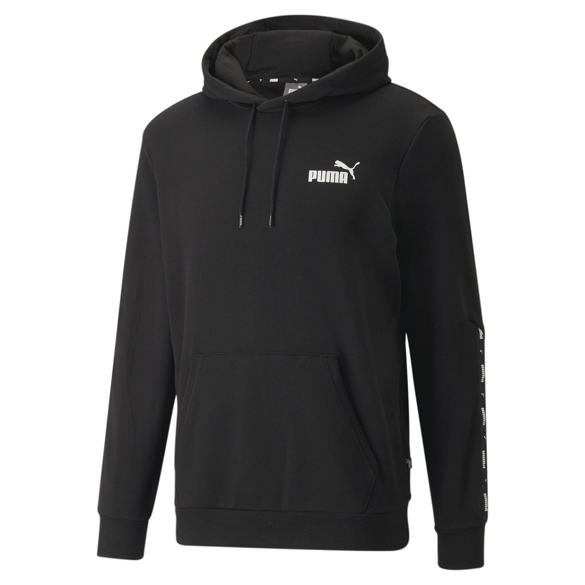 PUMA Herren Essentials+ Sweatshirt Black Hoodie