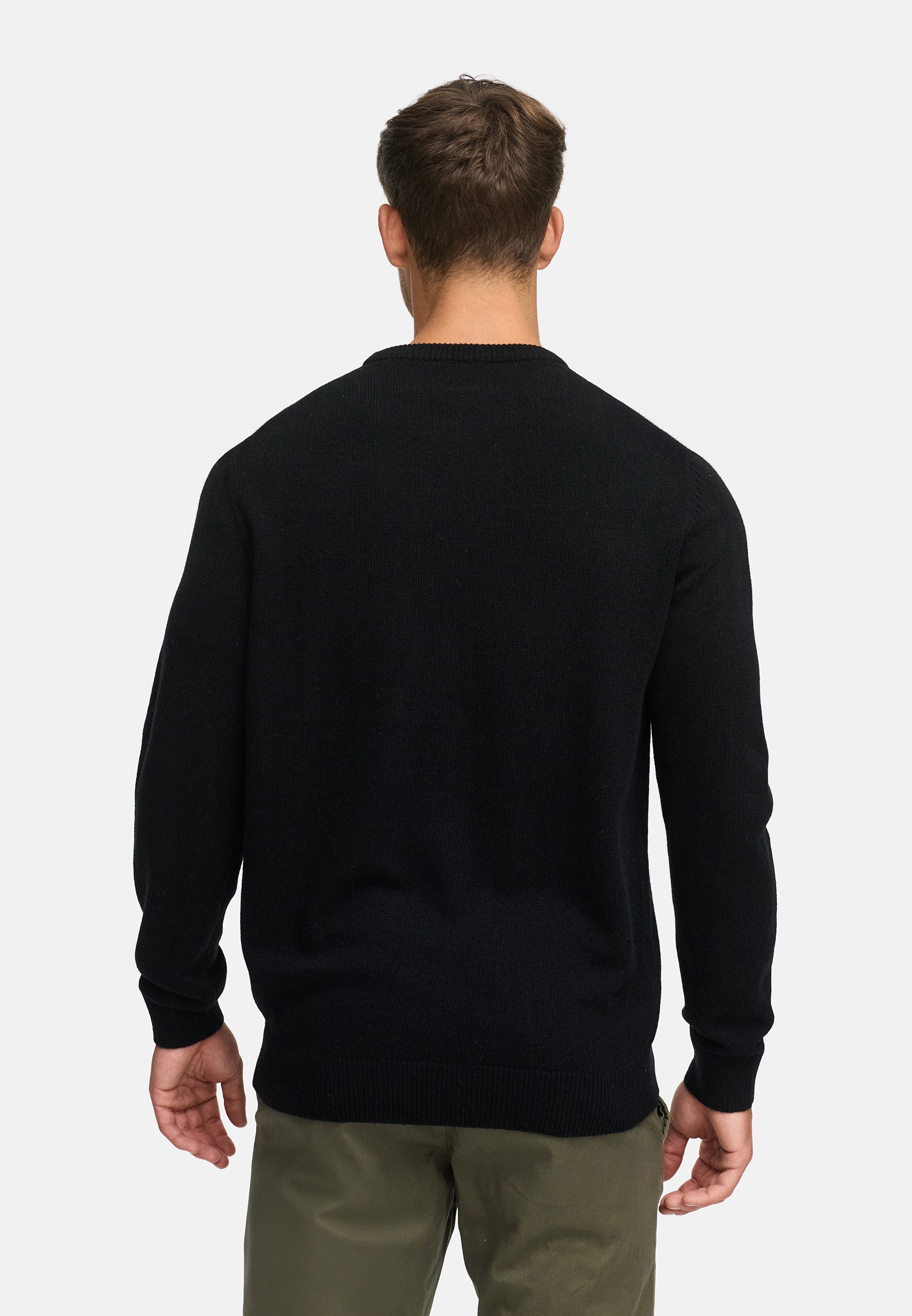 Indicode Strickpullover Herren INMargous o-neck Pullover Herrenpullover Herrenpullover mit Rundhalsausschnitt