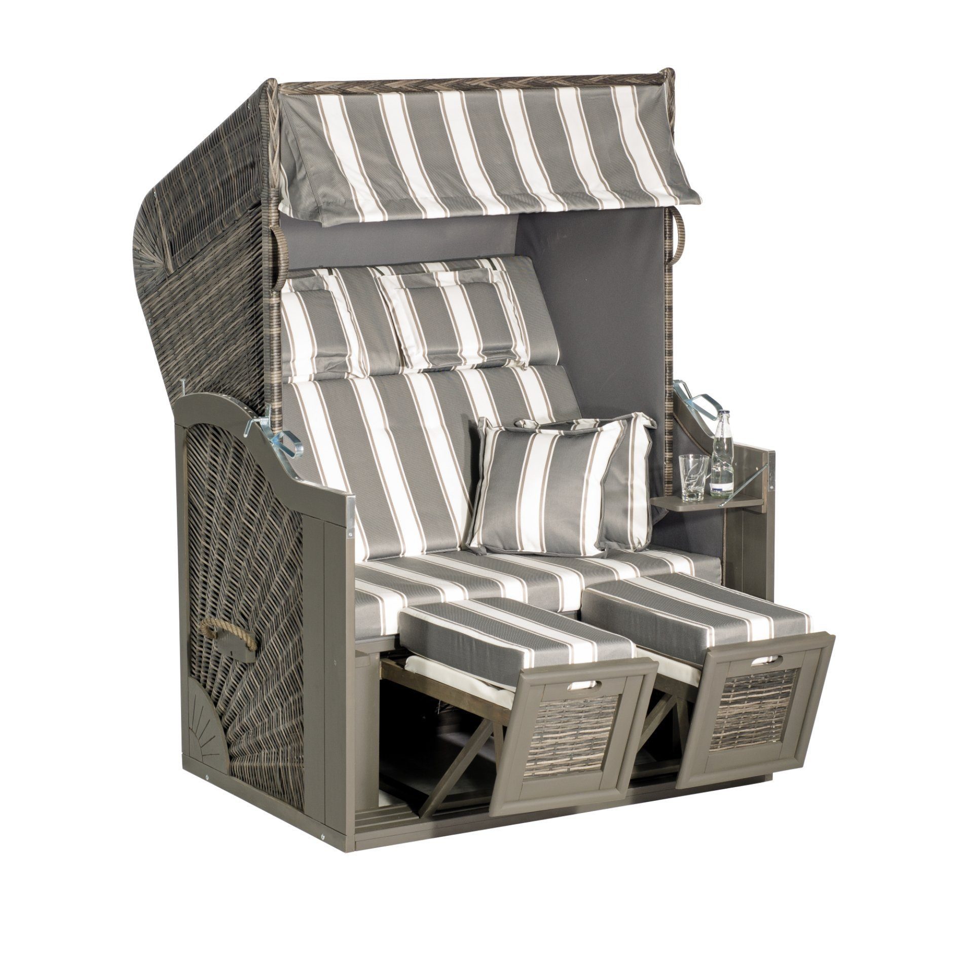 SunnySmart Strandkorb Rustikal 285 Z SUN Edition, BxTxH: 125,00x85,00x160,0 günstig online kaufen