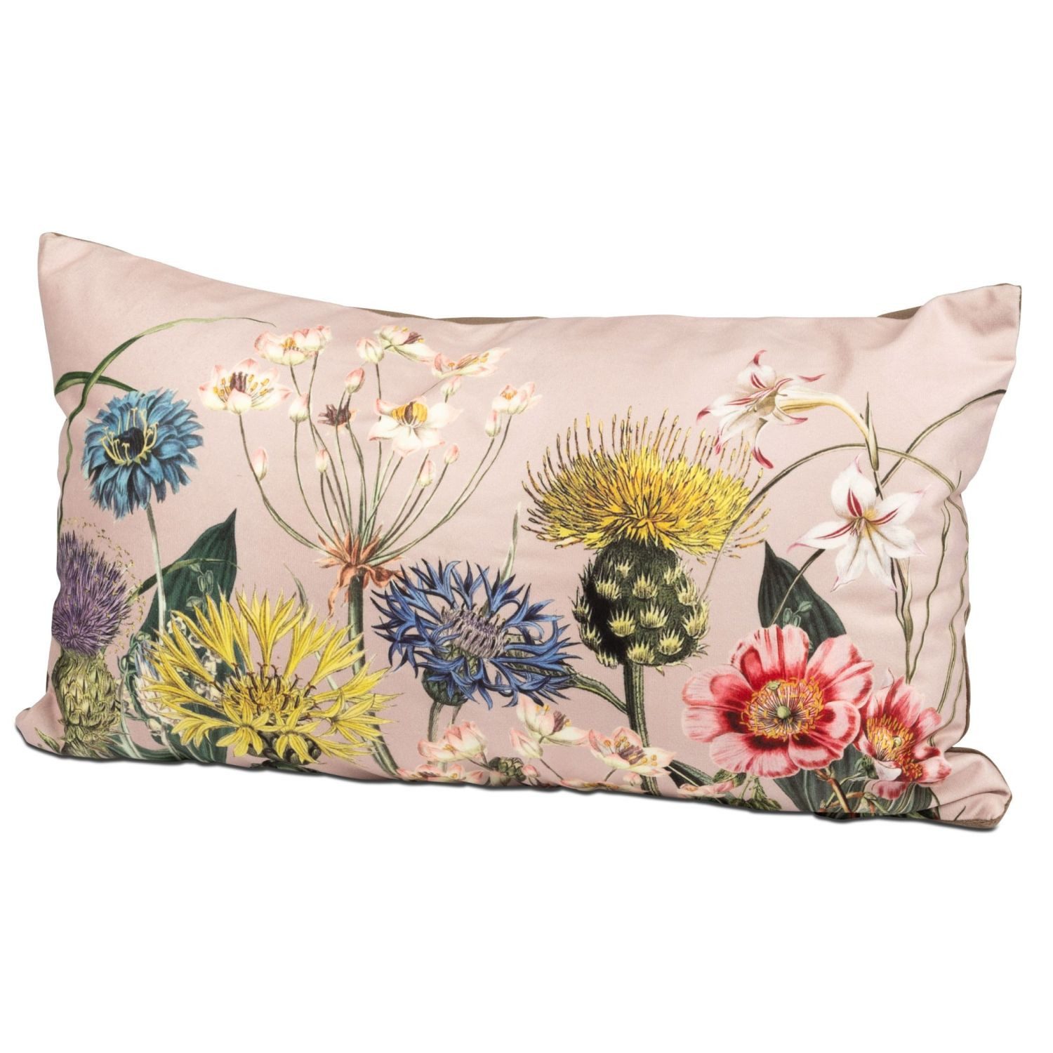 formano Dekokissen Blumenwiese, mit Reißverschluss, Mehrfarbig, Motiv: Blumen, Höhe: 30cm