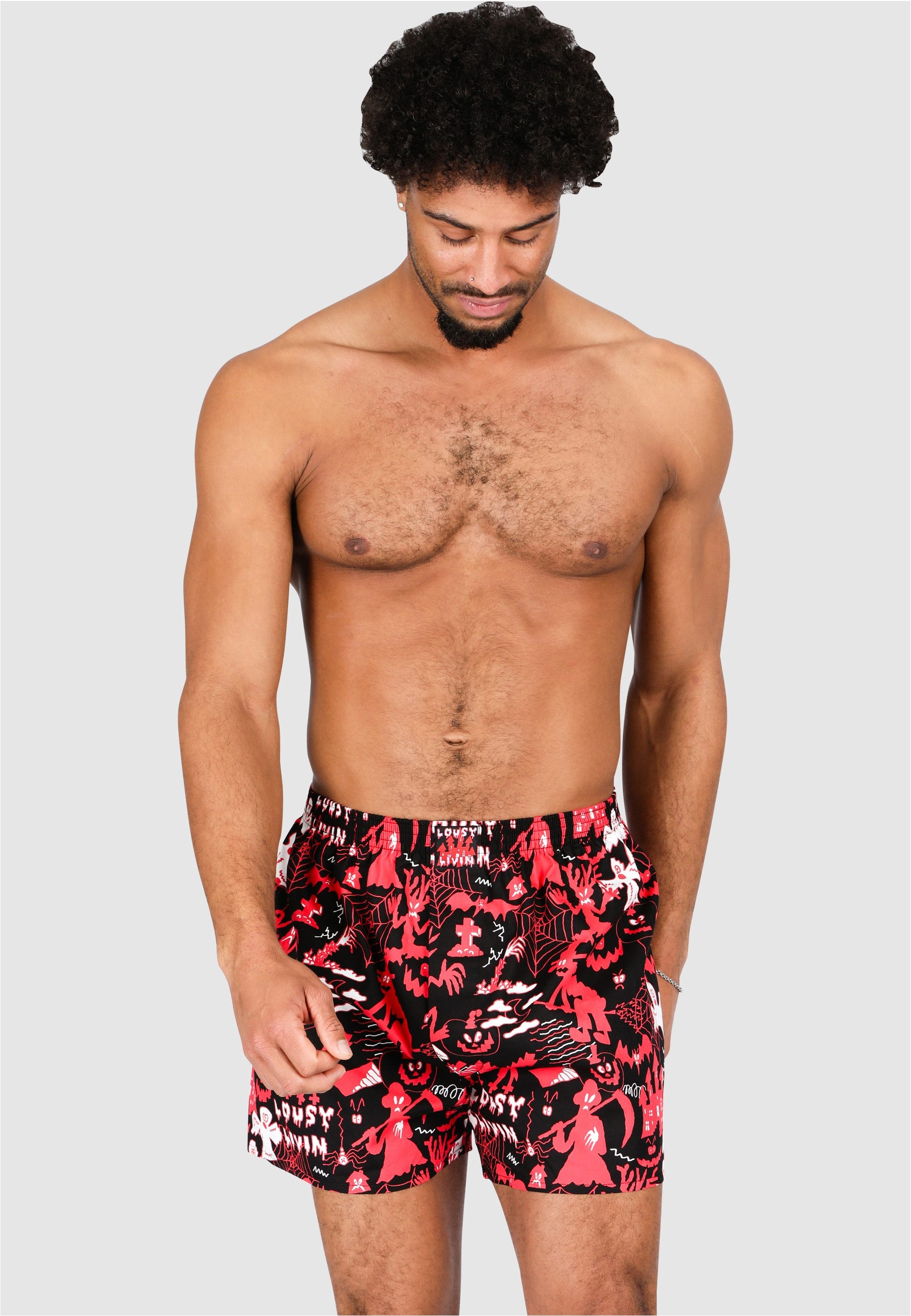 Lousy Livin Boxershorts mit tollen Print-Motiven