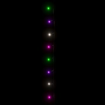 vidaXL Lichterkette Weihnachtsbaum Beleuchtung LED-Lichterkette mit 600 LEDs Pastell Mehrf