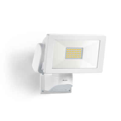 steinel LED Wandstrahler LS 300 weiß, LED-Leuchtmittel, 4000K, LED Leuchtmittel