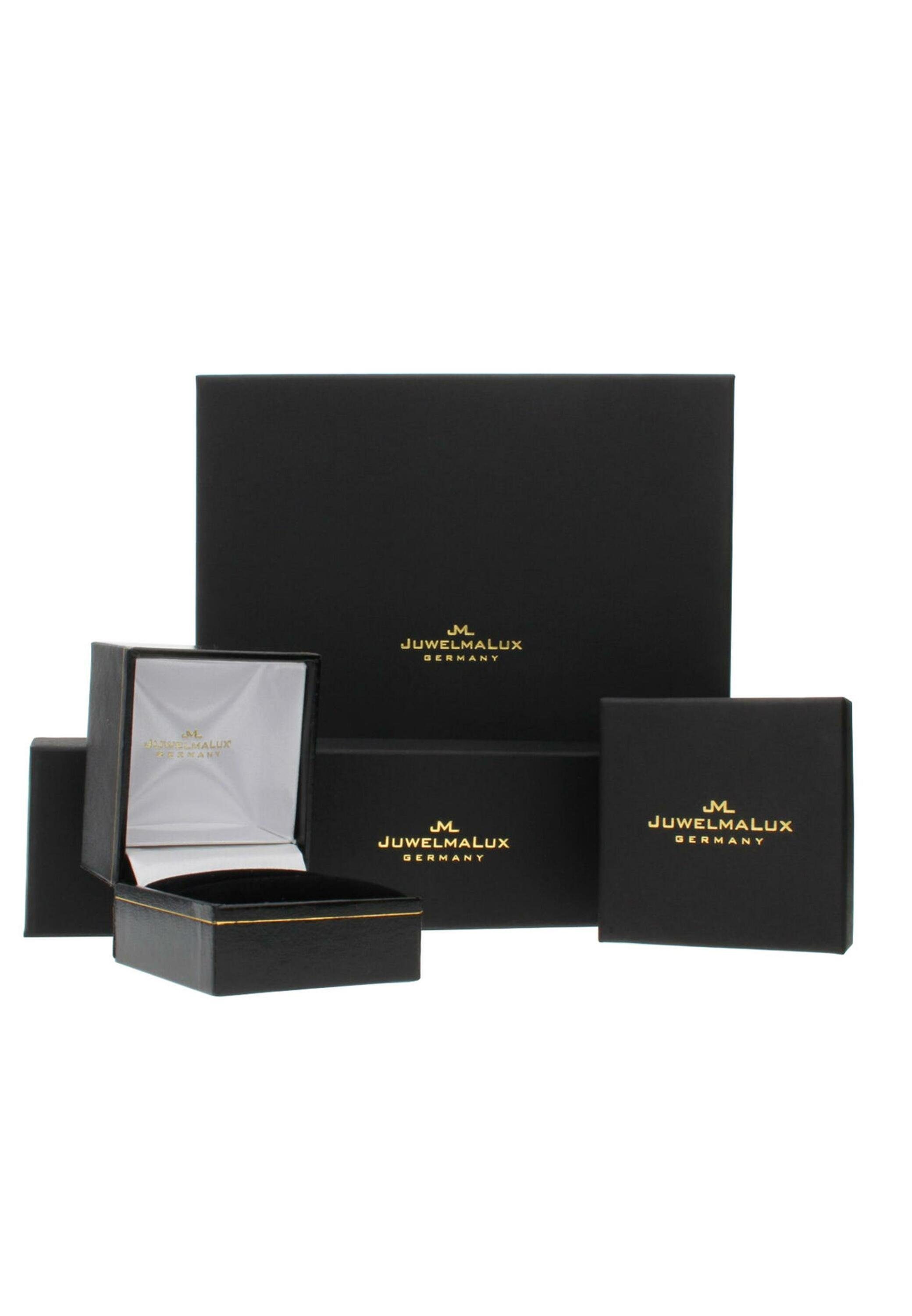 Damen Schmuck JuwelmaLux Goldring Ring Gold Damen mit Zirkoniastein(en) (1-tlg), Weißgold 585/000, inkl. Schmuckschachtel