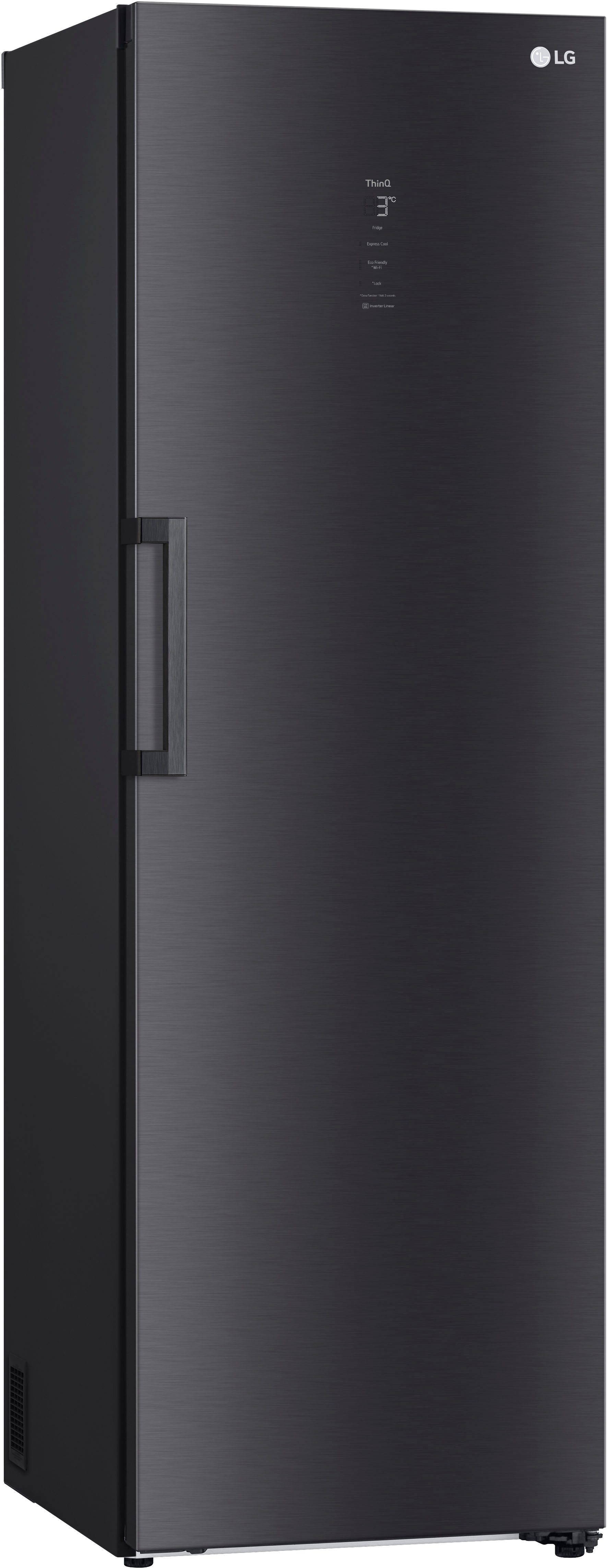 Valentinstagsgeschenk LG Kühlschrank GLM71MCCSX, 186 cm hoch, 59,5 cm breit, Larder & Freezer, schwarz