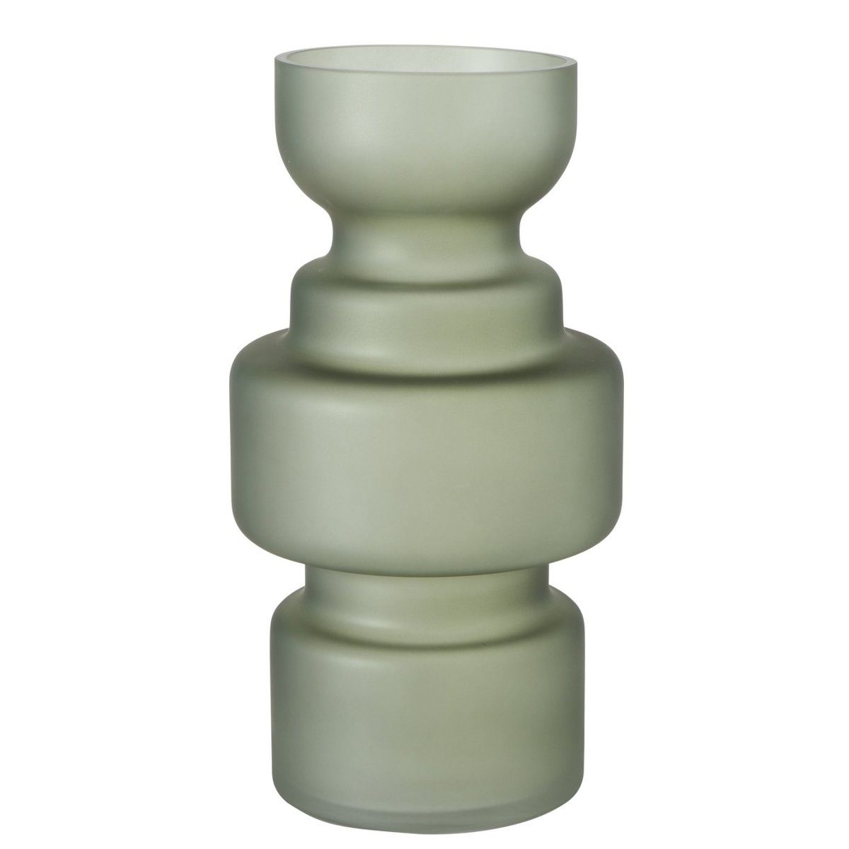 Dekovase Bodena Vase dunkelgrün 30 cm