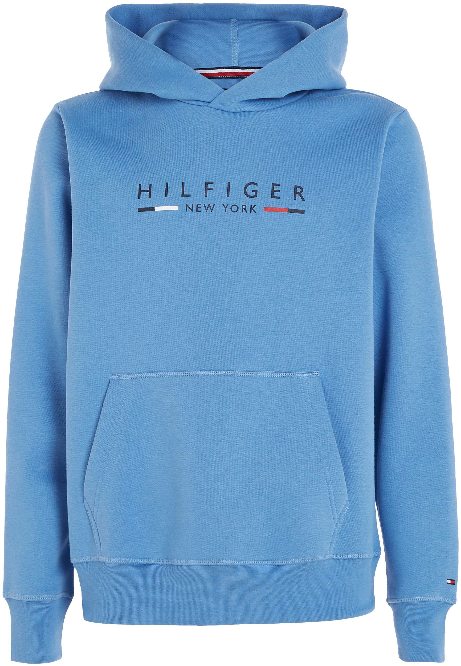 Tommy Hilfiger Hoodie HILFIGER NEW YORK HOODY mit Kängurutasche
