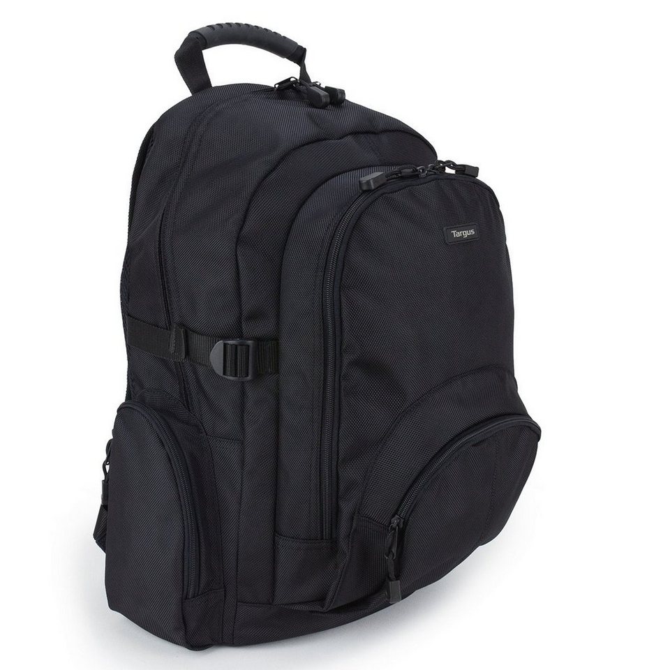 Targus Notebook-Rucksack Classic 15.6 Laptop Backpack, Interne Trennwand  für Arbeitsunterlagen für den Tag außerhalb des Büros