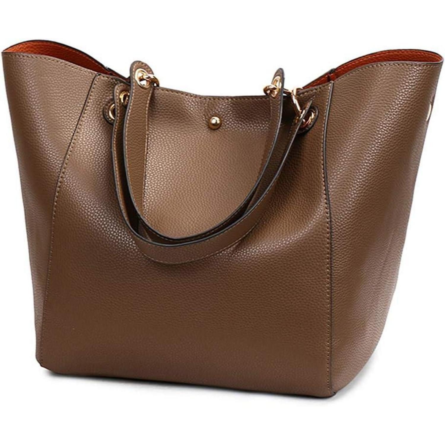 LuxusKollektion Henkeltasche Handtasche Damen Kunstledertasche Shopper Schultertasche