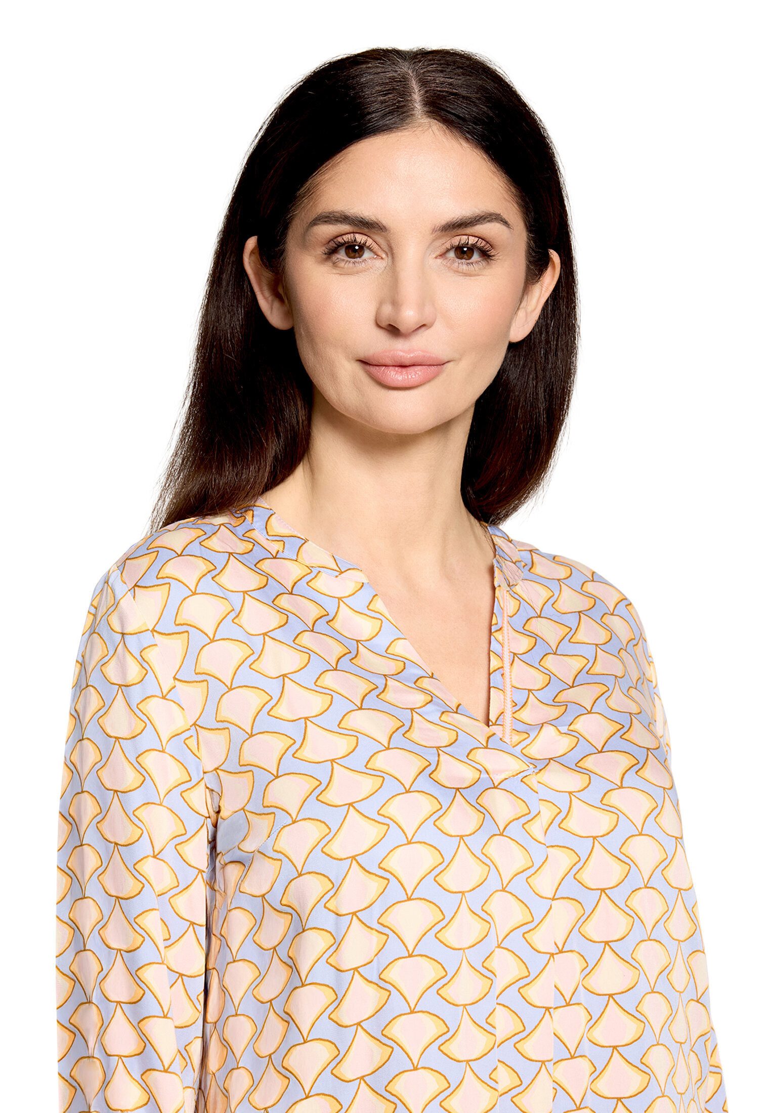 Cartoon Schlupfbluse Damen mit Muster