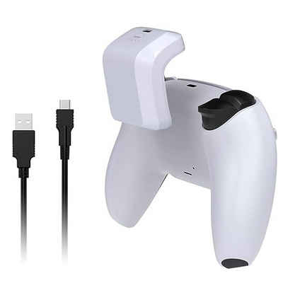 Tadow Akkus,Ladegeräte für PS5,PS5 Controller Back Clip Akku,1600mah PlayStation 5-Controller