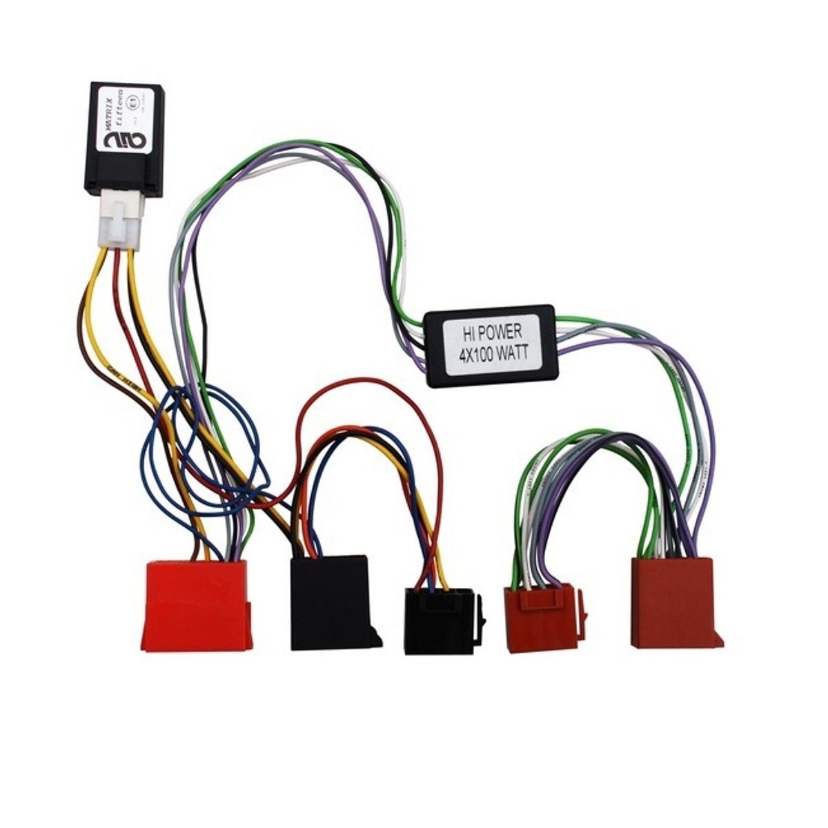 AIV Blende AIV Aktiv-System-Adapter Kabel ISO, Ermöglich Einbau ISO  Auto-Radio mit OEM Verkablung, CAN-Bus, passend für Audi A2 A3 A4 A6 A8 TT  etc