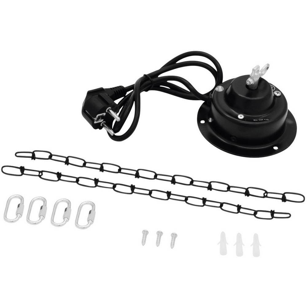 EUROLITE Discolicht Spiegelkugel 30 cm mit Motor+ LED PST-5 QCL Spot sw 200 günstig online kaufen