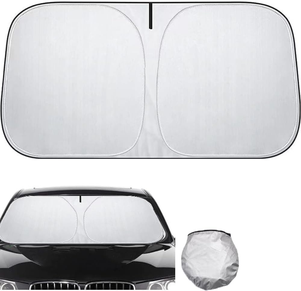 FELIXLEO Autosonnenschutz Faltbarer Sonnenschutz Auto UV Schutz Frontscheibe 140x70 cm, (1-St)