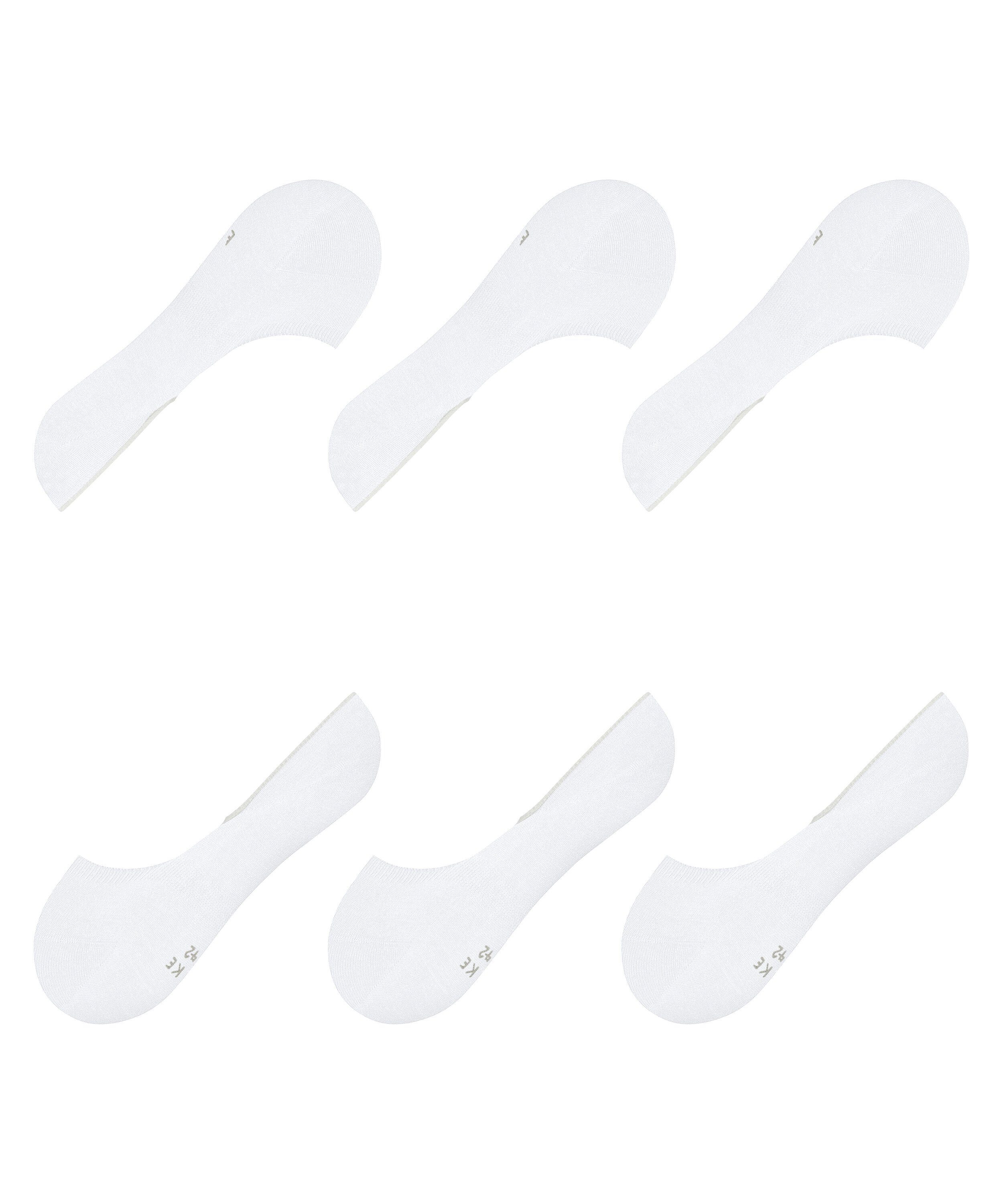 FALKE Füßlinge Step Medium Cut 3-Pack Füßlinge (3-Paar) mit Anti-Slip-System