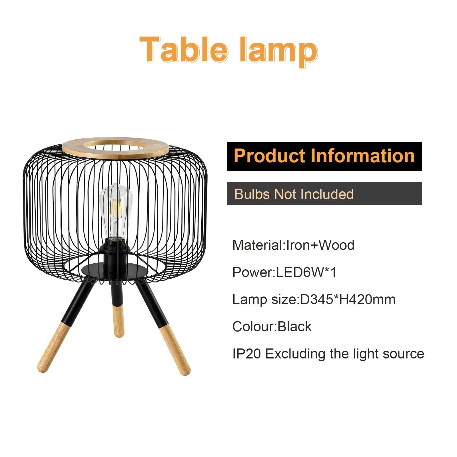 LQWELL Tischleuchte Tischlampe, Modern E27 Nachttischlampe, günstig online kaufen