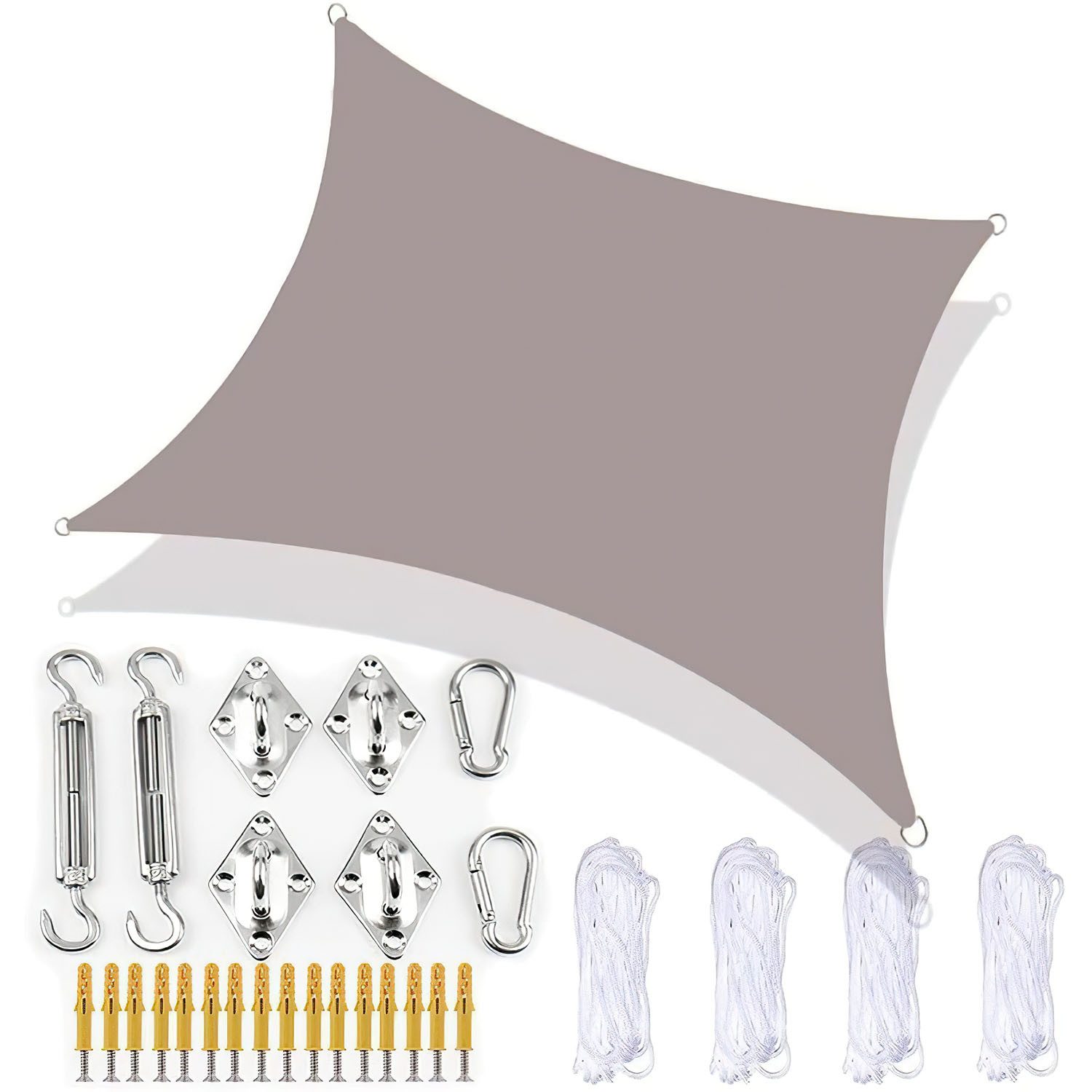 HEYHIPPO Sonnensegel Wasserfester Sonnenschutz für den Garten, Sonnensegel, günstig online kaufen