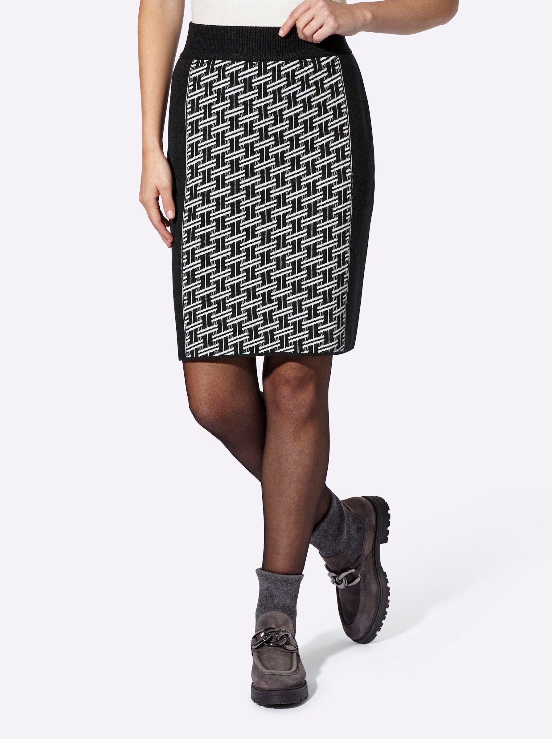 heine Strickrock Strickrock . Länge ca. 56 cm günstig online kaufen