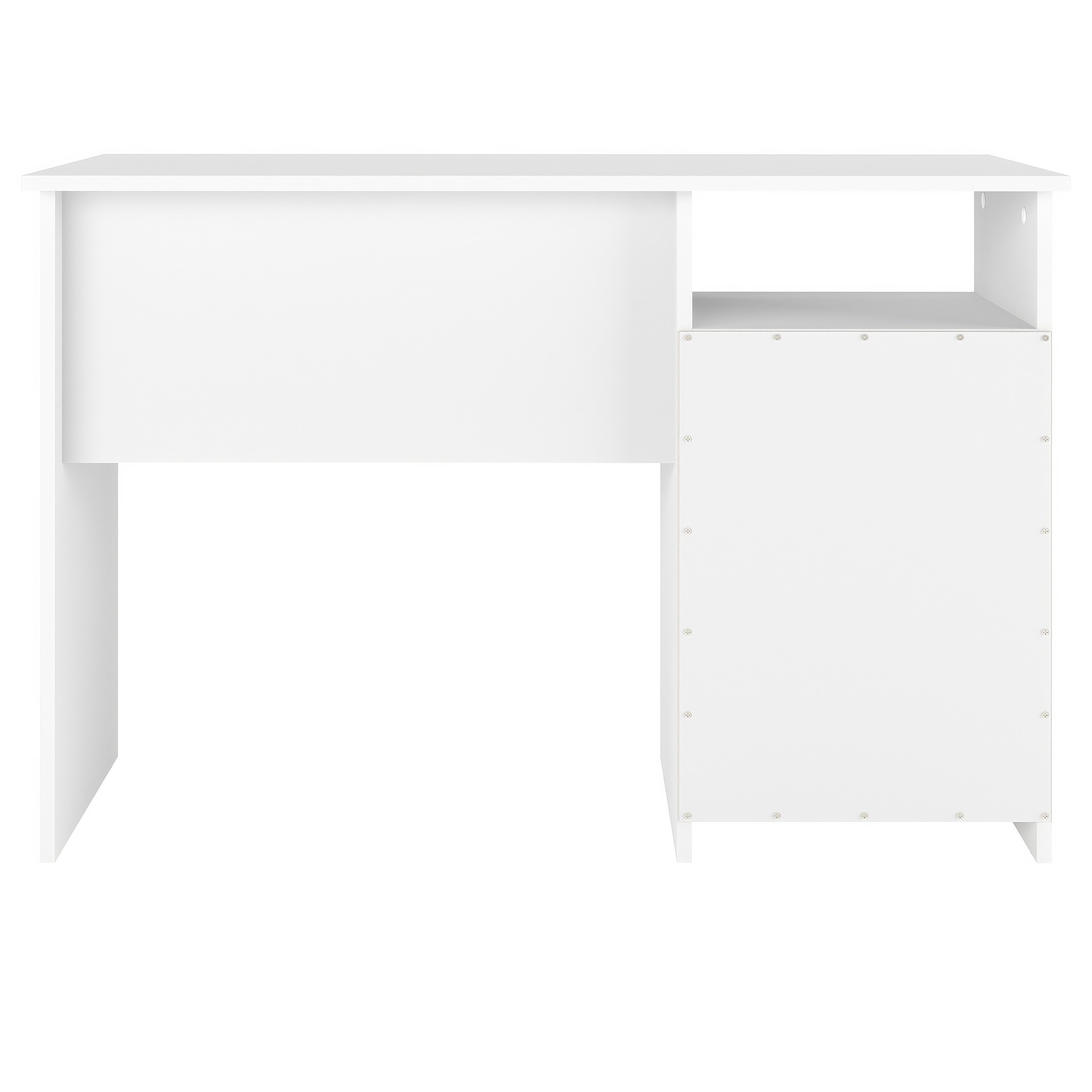 KOMTO Schreibtisch Oslo 110 H Griffe Computertisch Klein Arbeitstisch mit S günstig online kaufen