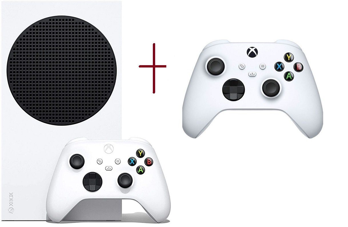 Xbox Series S KONSOLE inklusiv 2 Controller 512 GB Xbox-Controller