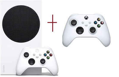 Xbox Xbox Series S KONSOLE inklusiv 2 Controller 512 GB Xbox-Controller