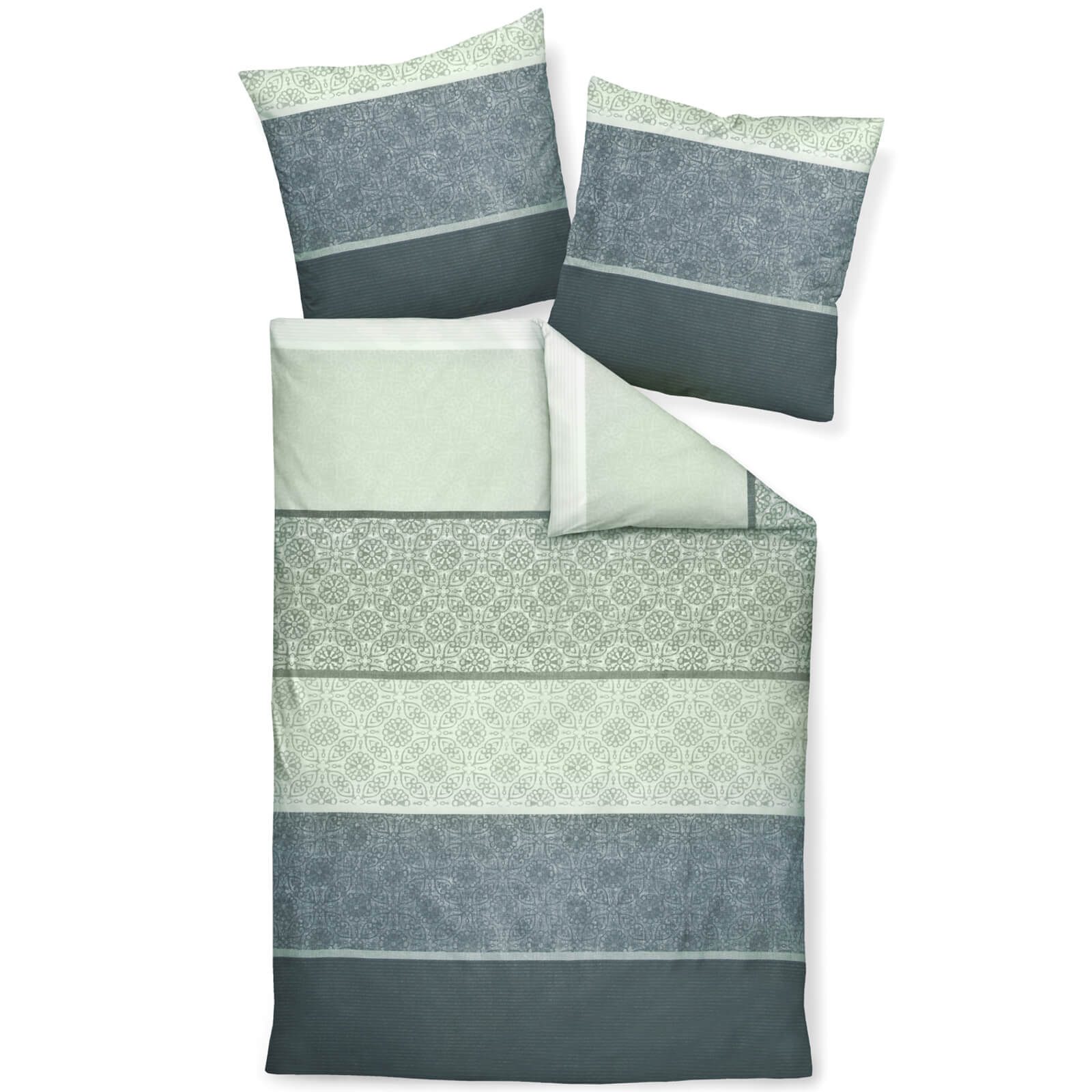 Janine Bettwäsche Warnemünde, Mako-Satin, 2 teilig, günstig online kaufen