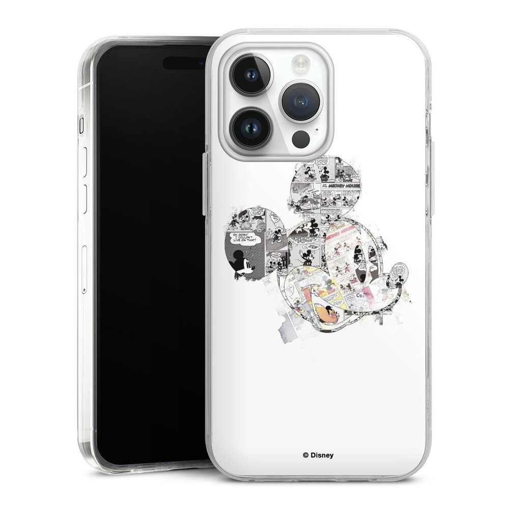DeinDesign Handyhülle Mickey Mouse Offizielles Lizenzprodukt Disney Mickey Mouse - Collage, Apple iPhone 14 Pro Max Hülle Bumper Case Handy Schutzhülle