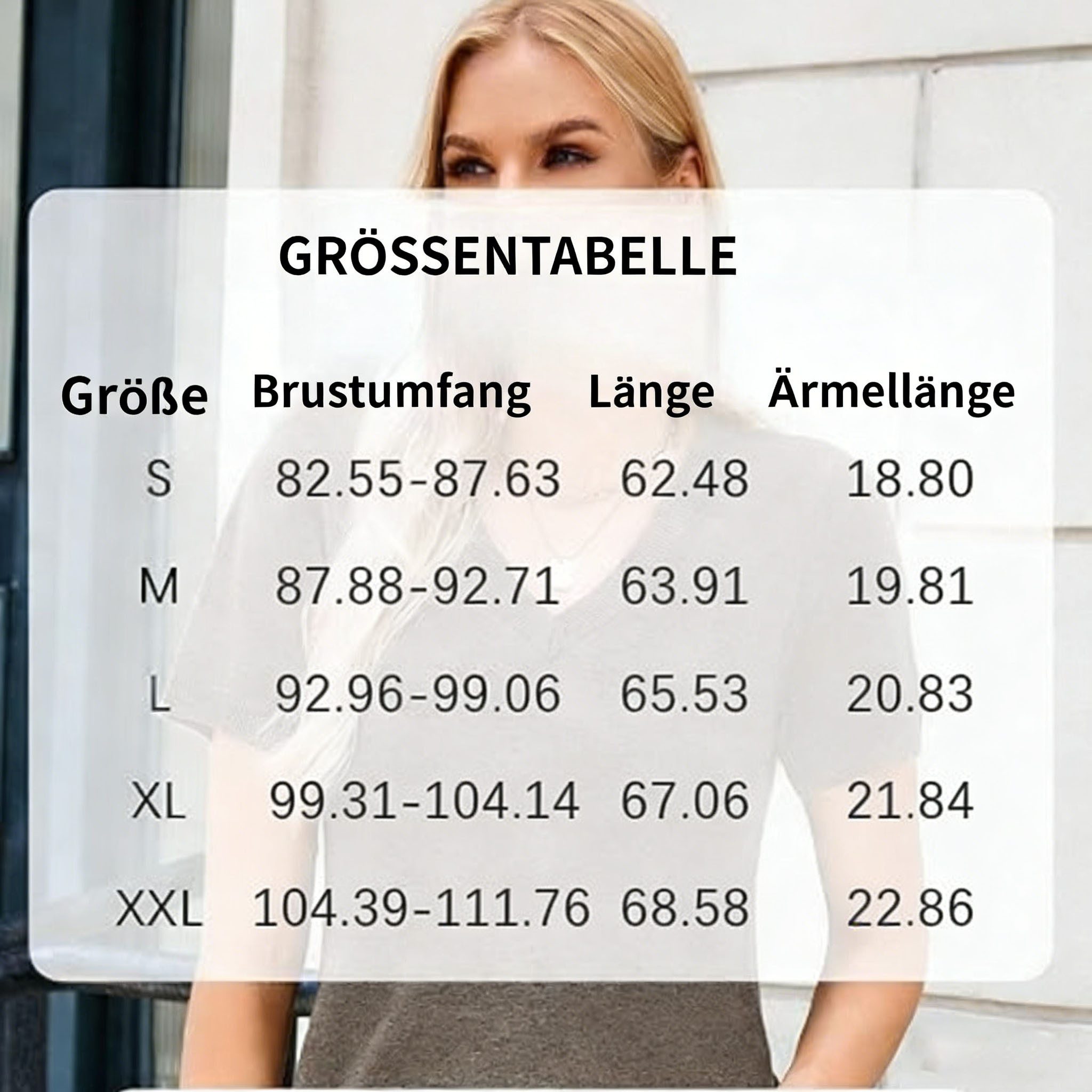 Arach&Cloz Strickpullover Damen Pullover Wollmischung Kurzarm V Ausschnitt günstig online kaufen