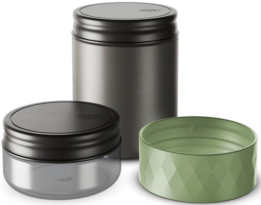 Kunststoff, Edelstahl (1-tlg), ENDLESS ml 18/8, 500 FOOD, celadon Alfi Thermobehälter mat mit Snackpot, green