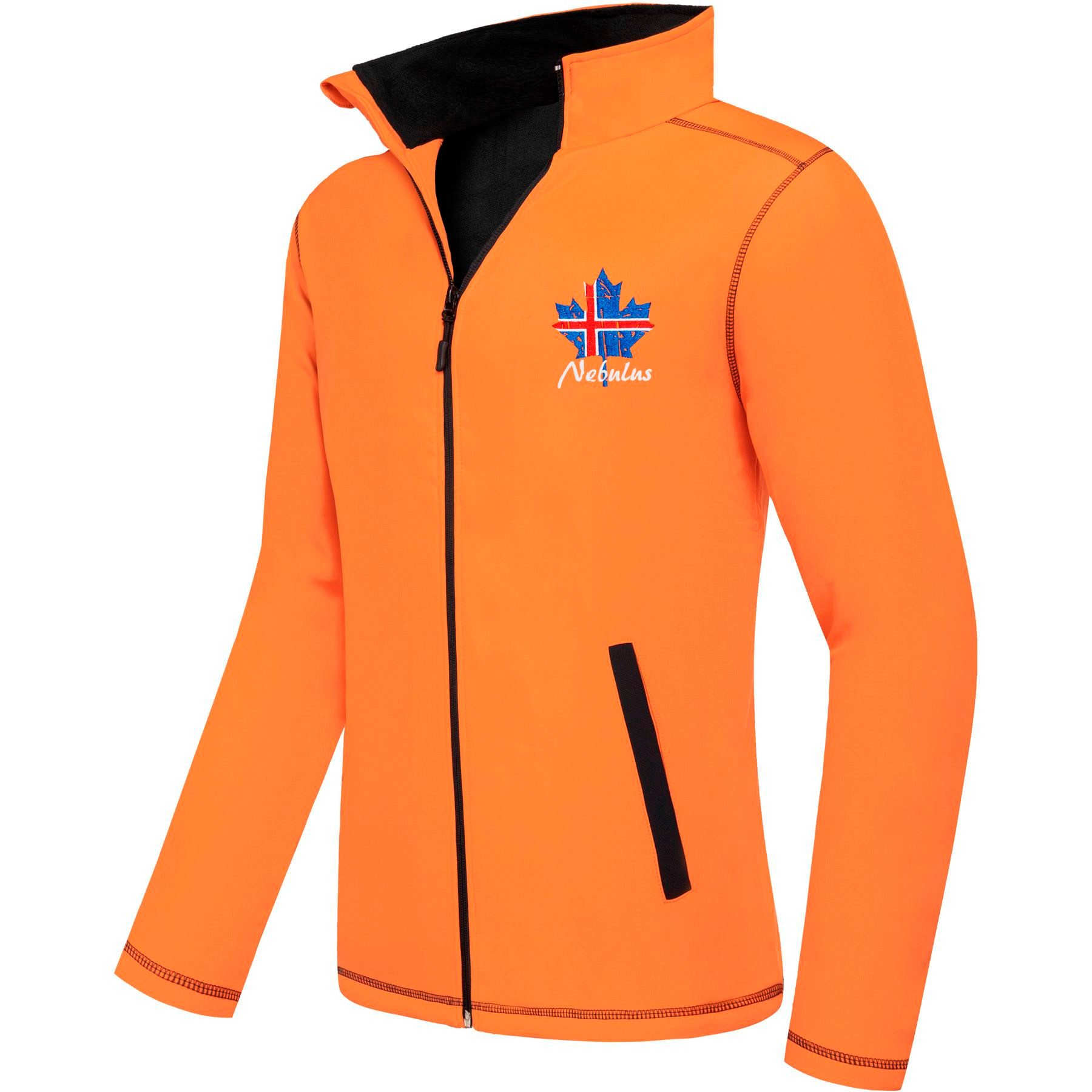 Nebulus Softshelljacke EVENT, P5569 - Herren, orange-schwarz, L günstig online kaufen