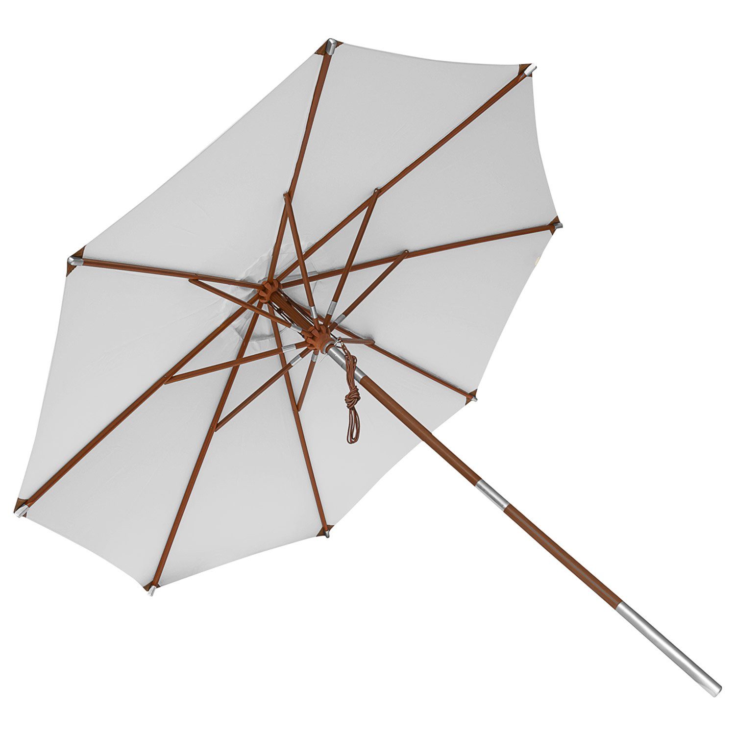 anndora-sonnenschirm Sonnenschirm 3m rund Knickbar Dreh-Kipp-Mechanismus, günstig online kaufen