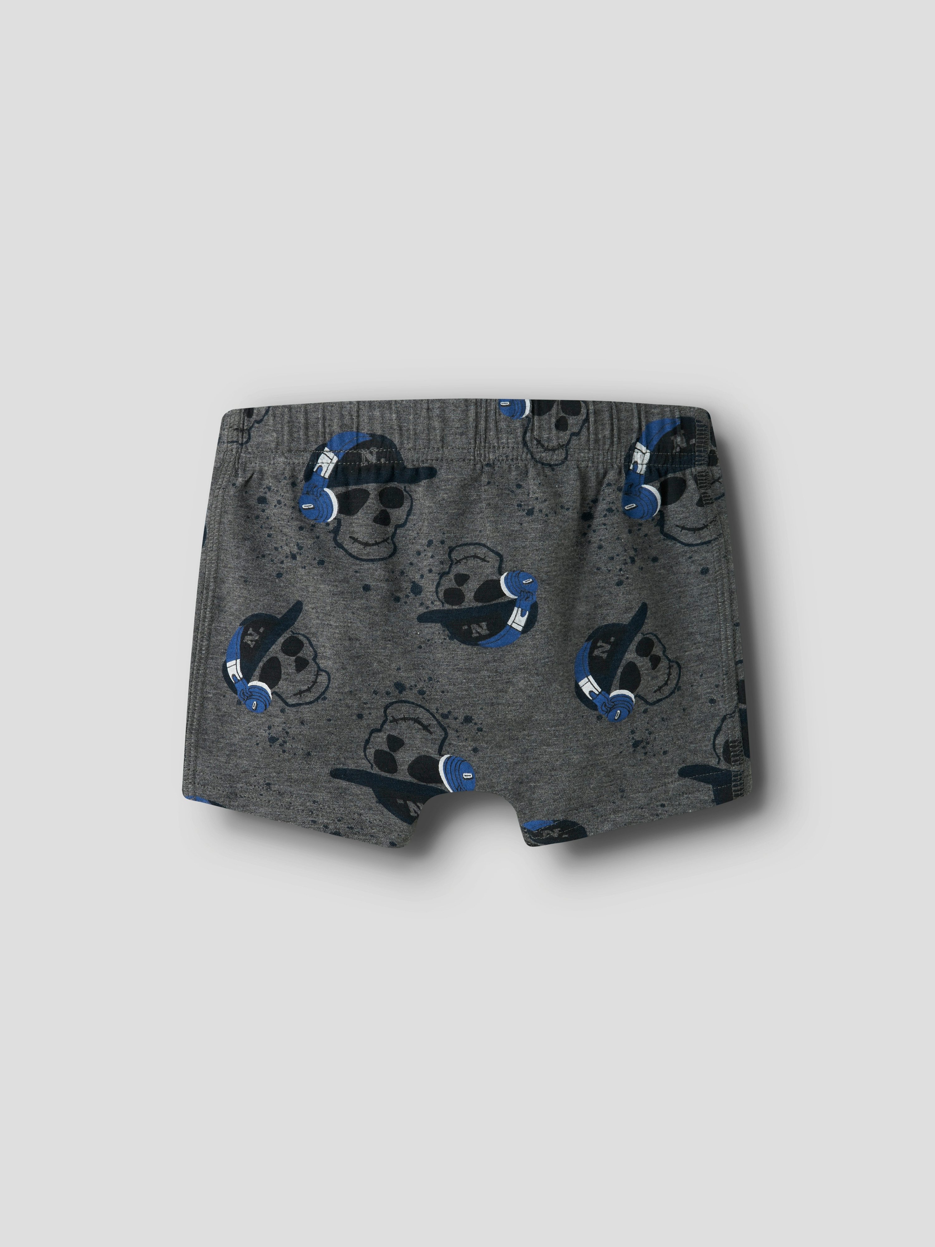 Name It Trunk NMMTIGHTS 3P DARK GREY MEL SKULL NOOS (Packung, 3-St)