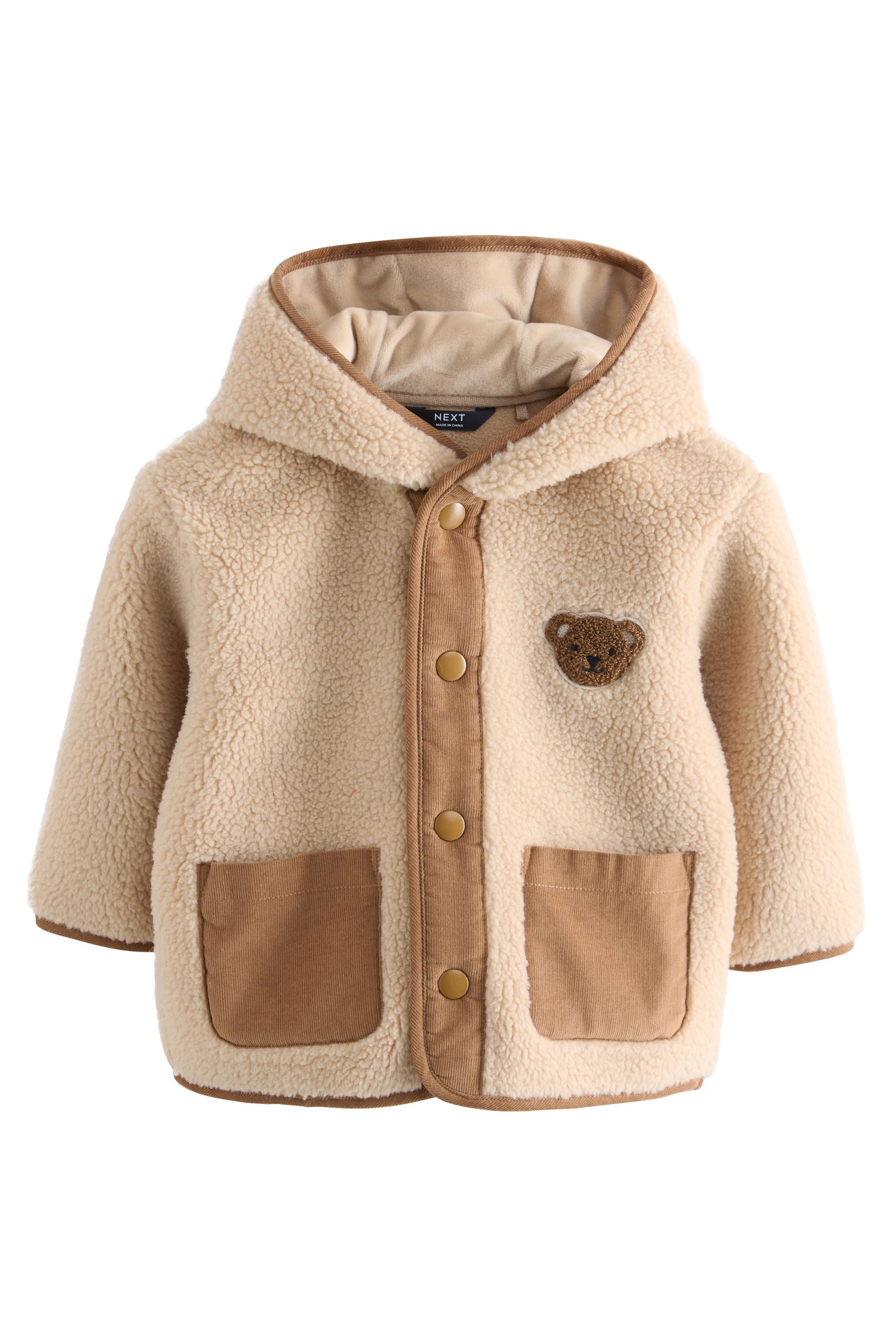Next Fleecejacke Fleece-Kapuzenjacke mit Reißverschluss (1-St) günstig online kaufen
