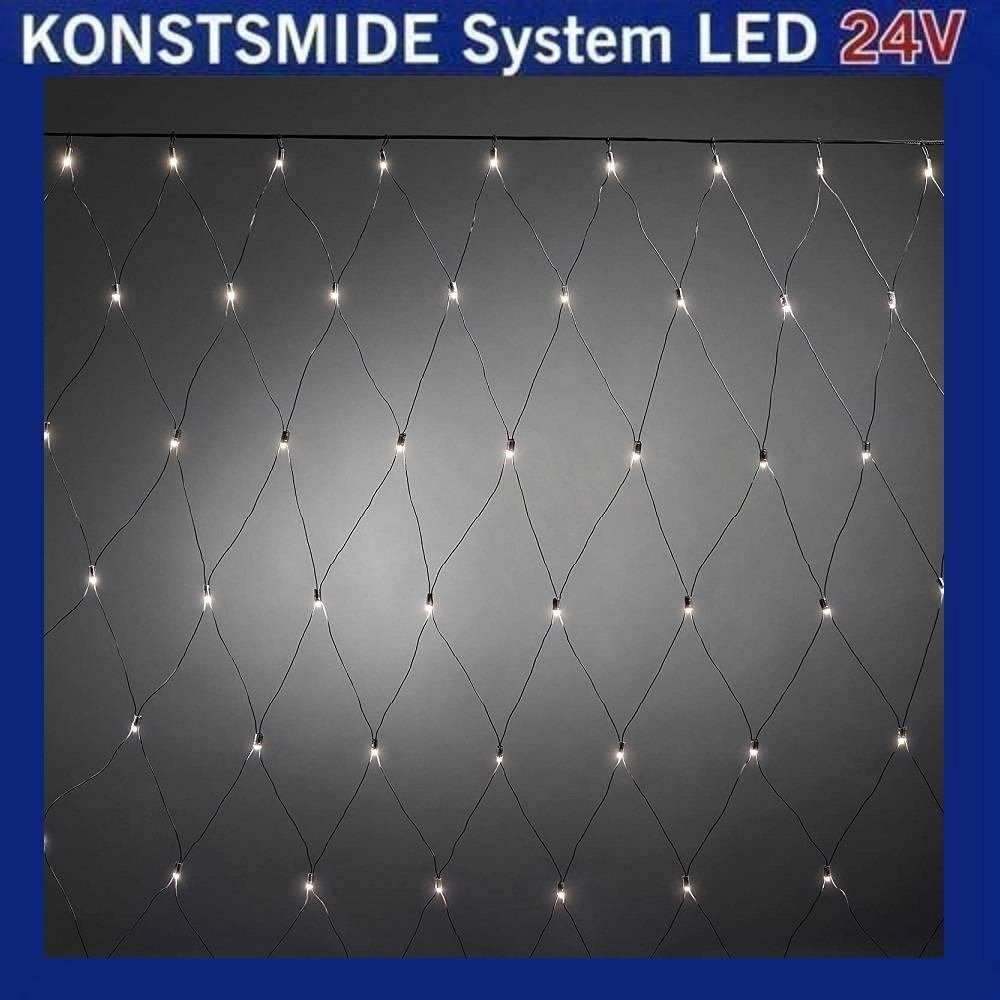 LED-Lichternetz 4683-117 LED Lichternetz 2x1,5m 100er ww Softkabel