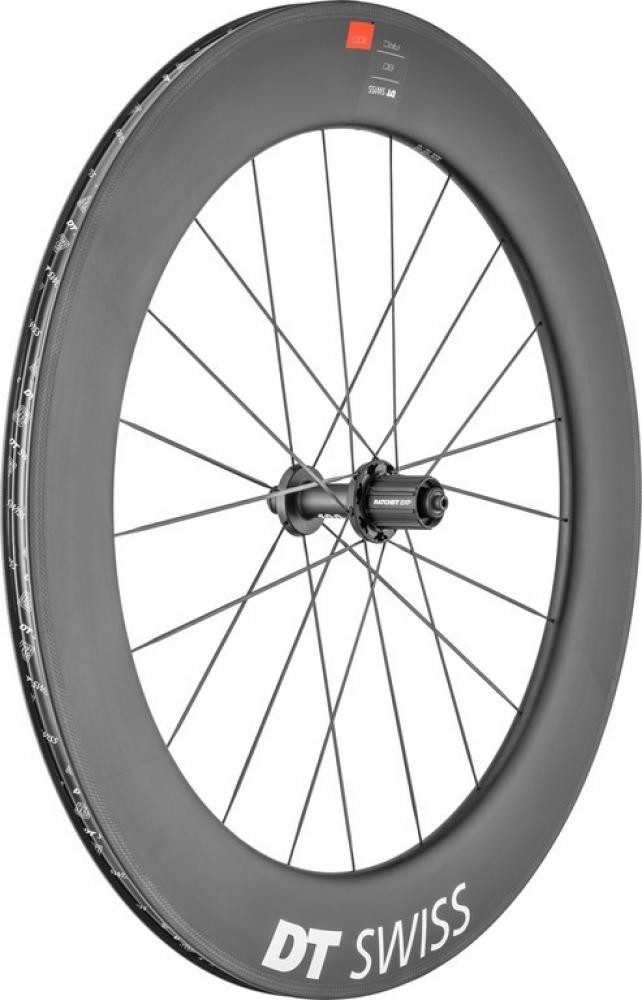 DT Swiss Laufrad DT Swiss Laufrad ARC 1100 Dicut 80 622 x 17 mm schwarz - aerodynamisch