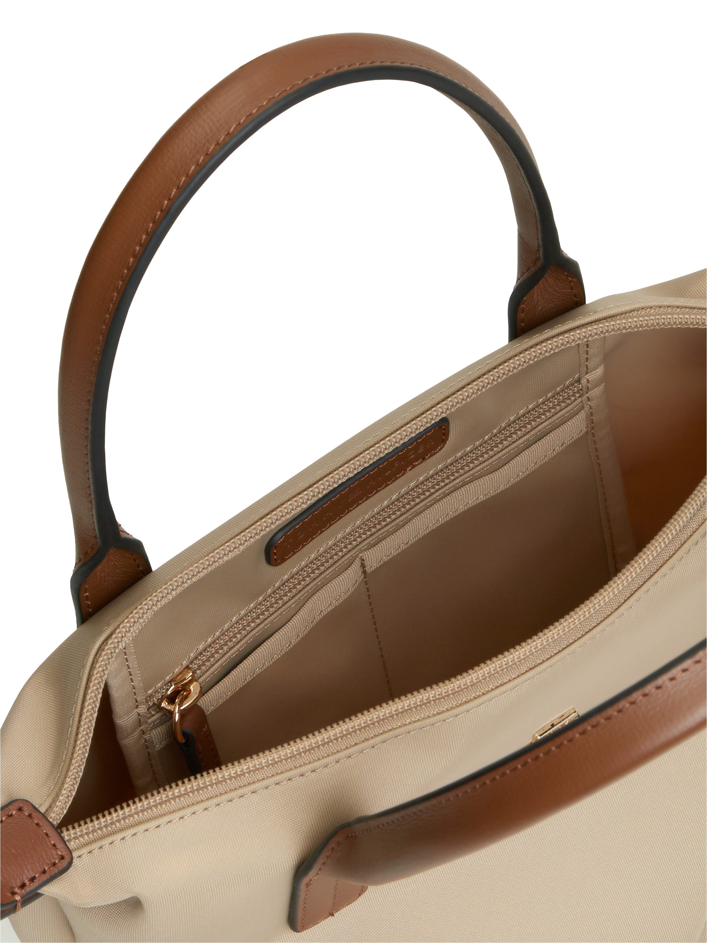 Tommy Hilfiger Tragetasche POPETTE MINI TOTE, Damen Umhängetasche, Minibag mit abnehmbarem Umhängeriemen