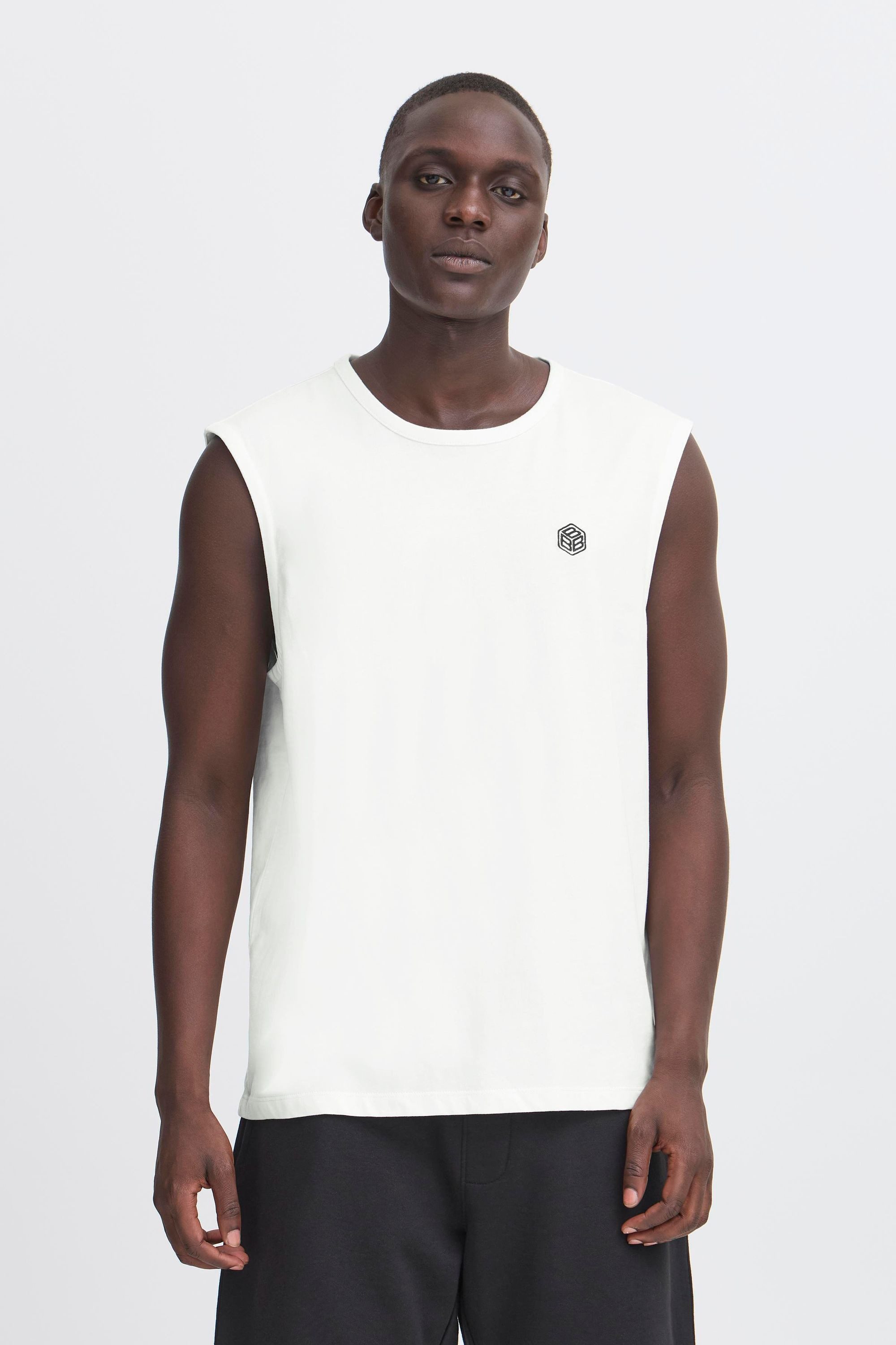 Blend Shirttop BHBano Lässiges Tanktop mit Stickerei günstig online kaufen