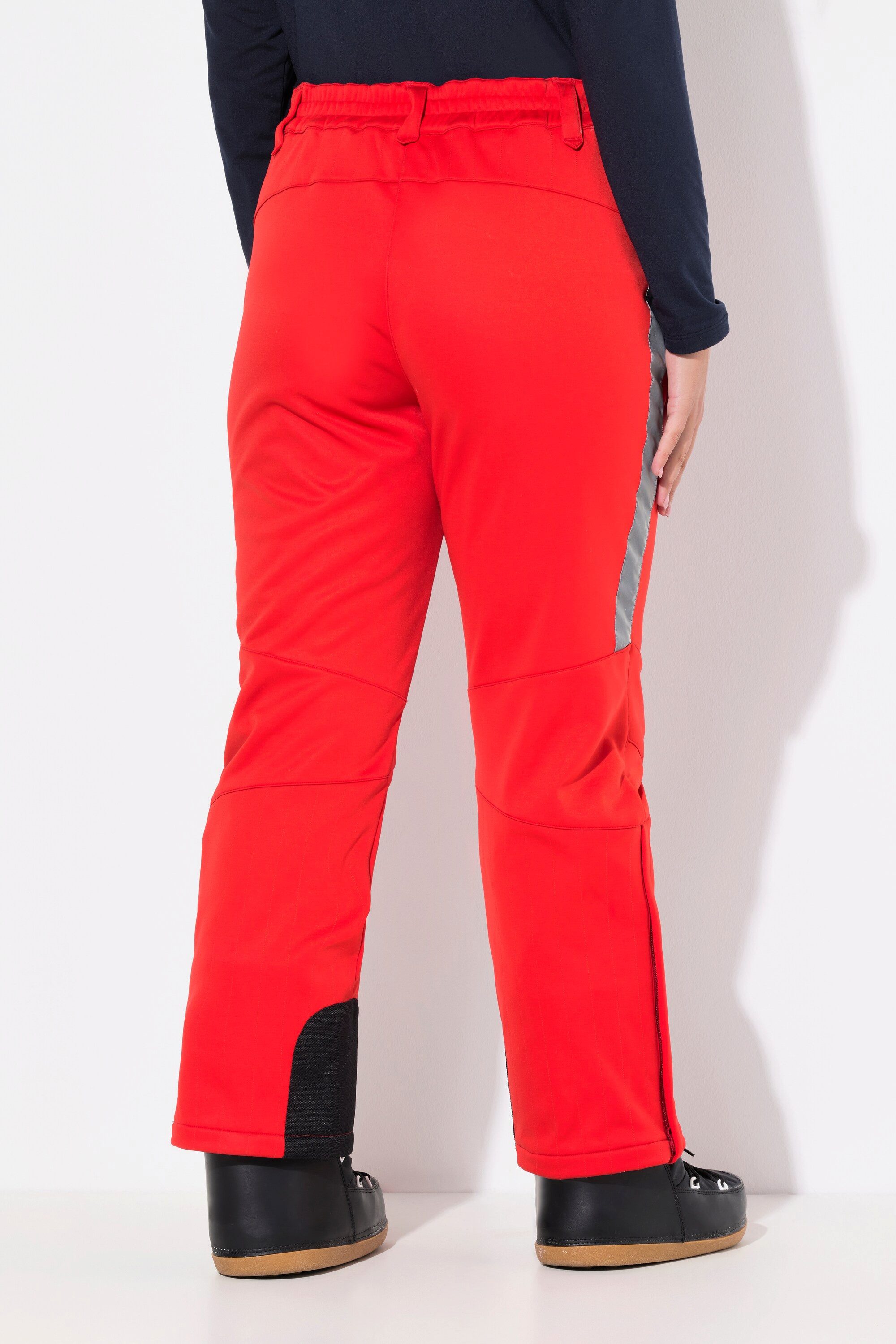 Ulla Popken Funktionshose Softshellhose wasserdicht Zipptaschen Schneefang