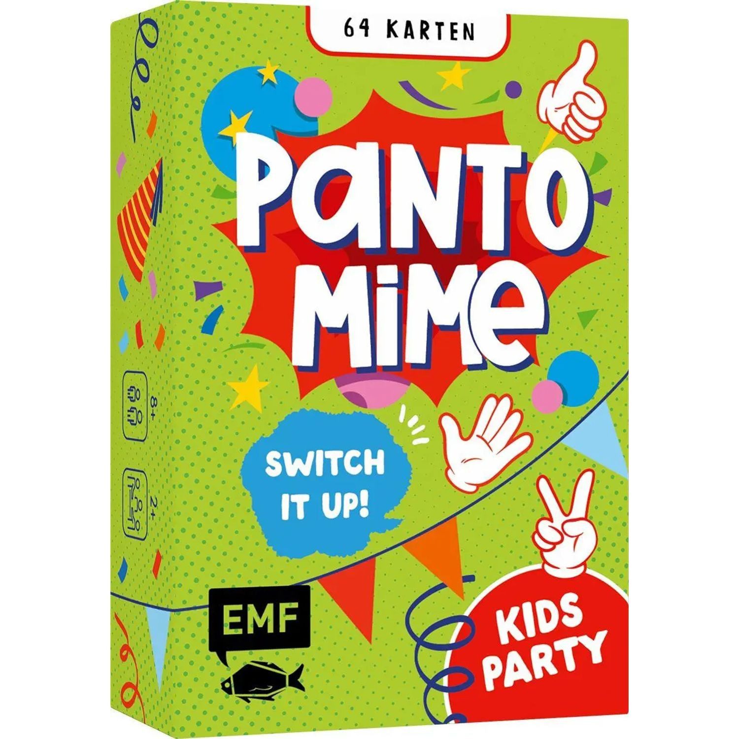 Michael Fischer Spiel Kartenspiel: Pantomime - Switch it up! - Kids-Party