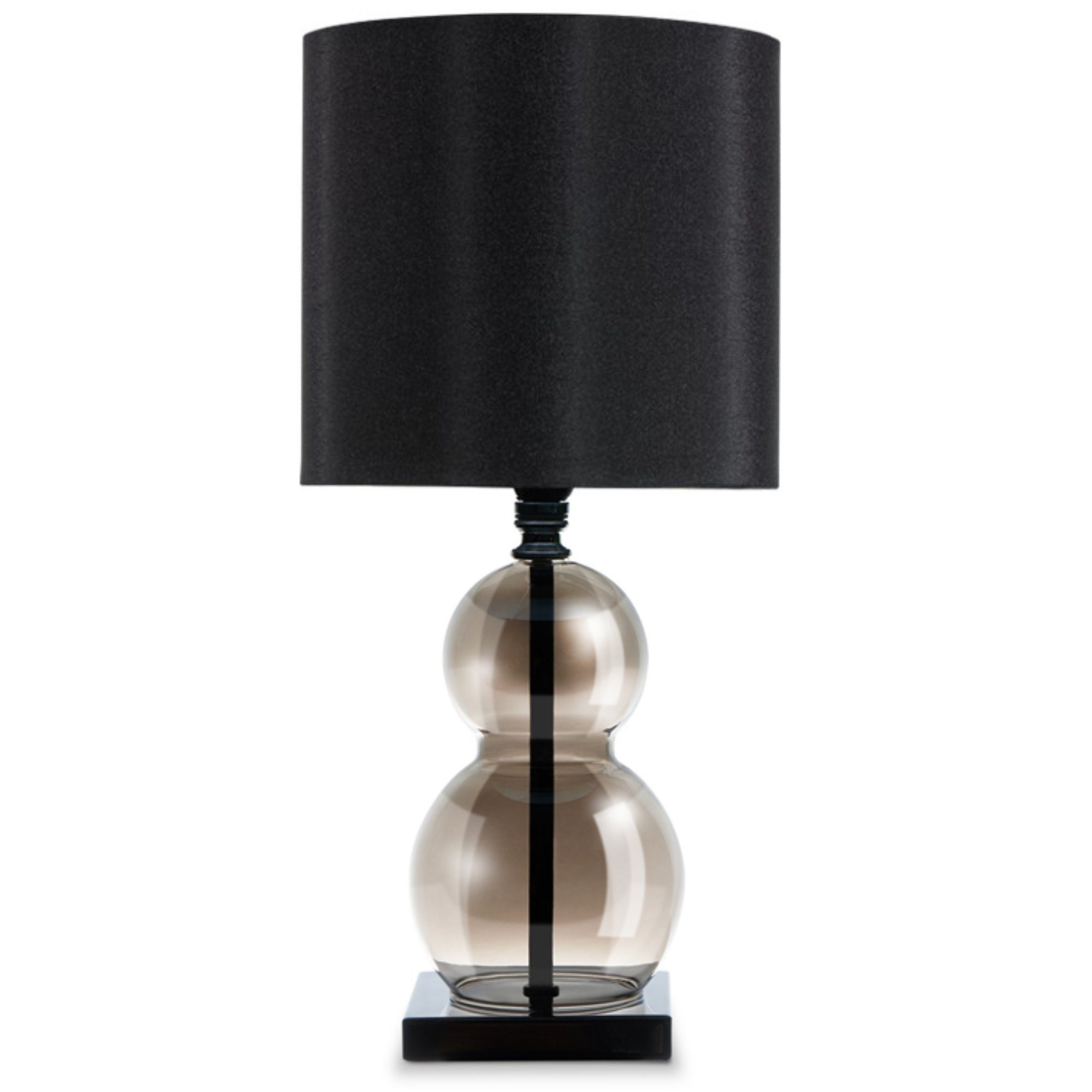 Konsimo Tischleuchte Tischlampe Lampenfuß Leuchtmittel, ohne Elegant, Tischleuchte, Glas, aus RILA E14