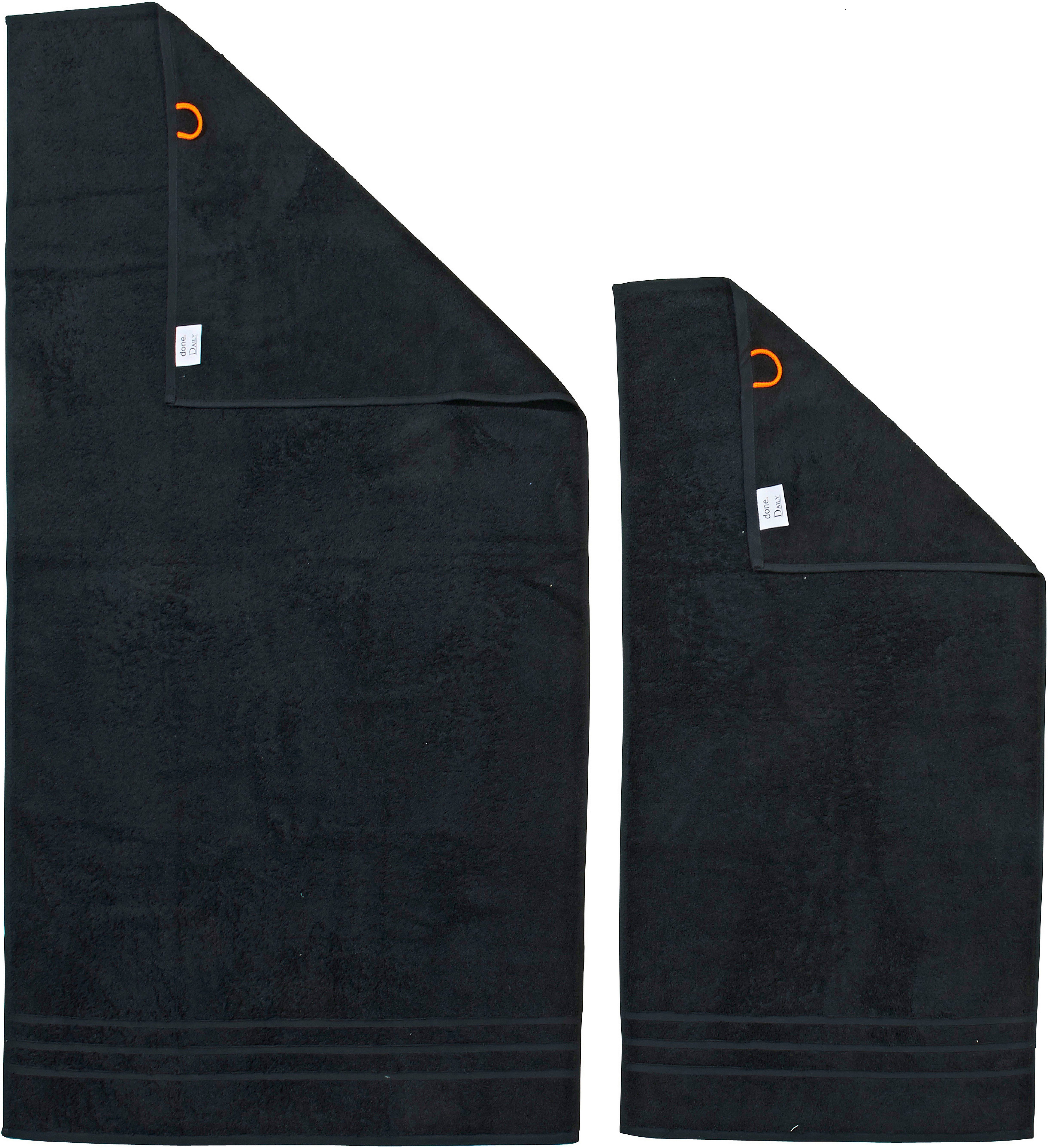 done.® Handtuch Set Daily Uni, Walkfrottier günstig online kaufen