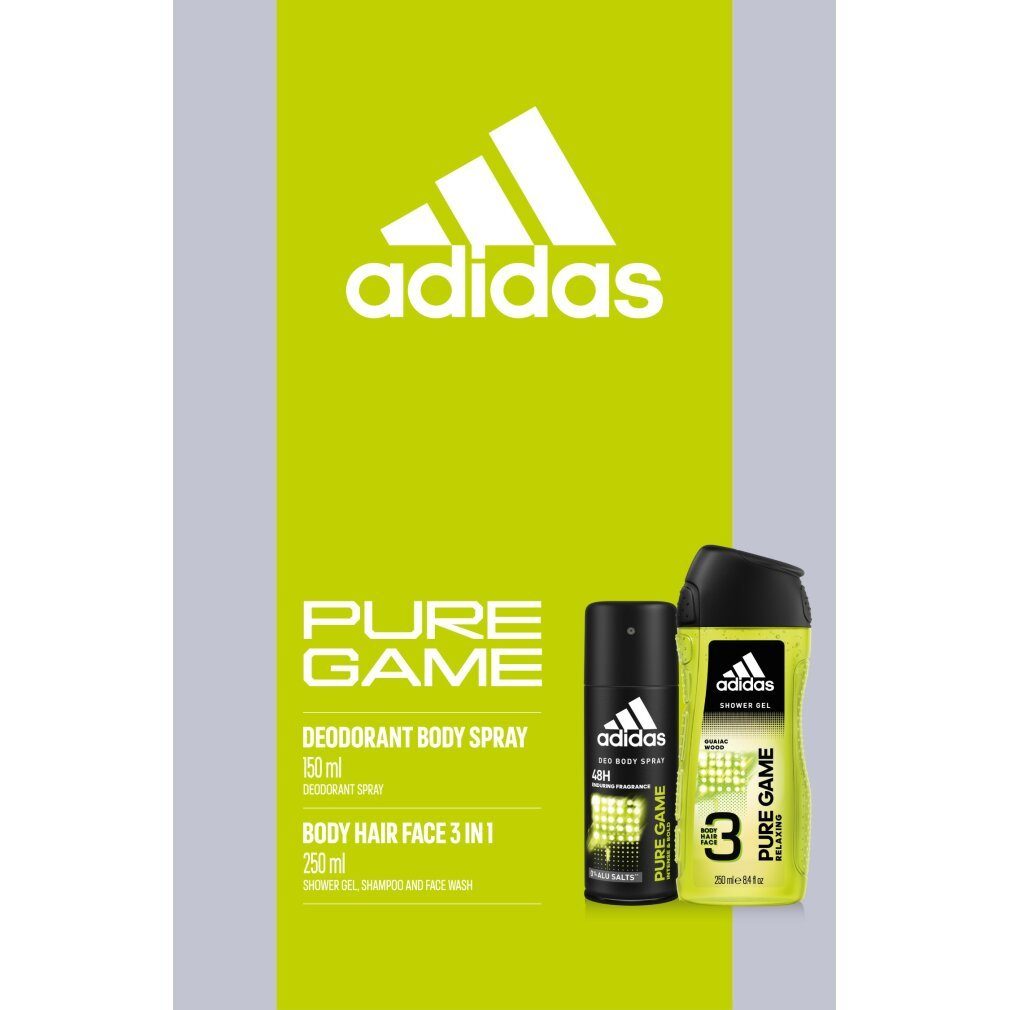 coty Hautpflege-Set »Adidas Pure Game Geschenkset (Deodorant Spray 150ml+ Duschgel 250ml)« Packung online kaufen | OTTO