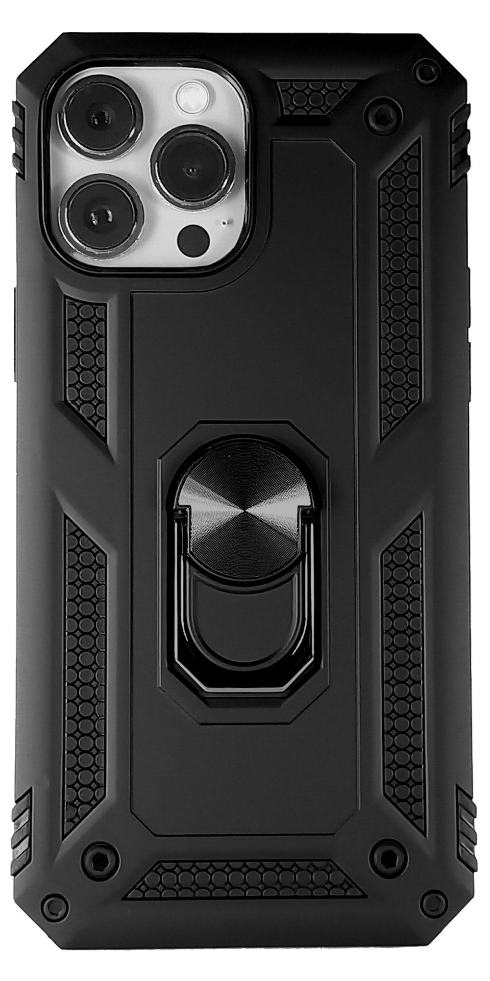 Traumhuelle Handyhülle RING HÜLLE Armor Handy Outdoor Case Standfunktion Finger-Halterung, Cover für magnetische KFZ Halterung Shield Bumper 360° drehbarer Ring