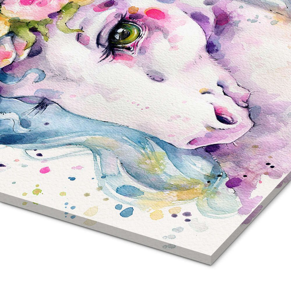 Posterlounge Wandbild Kleines Einhorn, Sillier Than Sally, erhältlich als Poster, Leinwandbild, Wandsticker oder Acrylglasbild