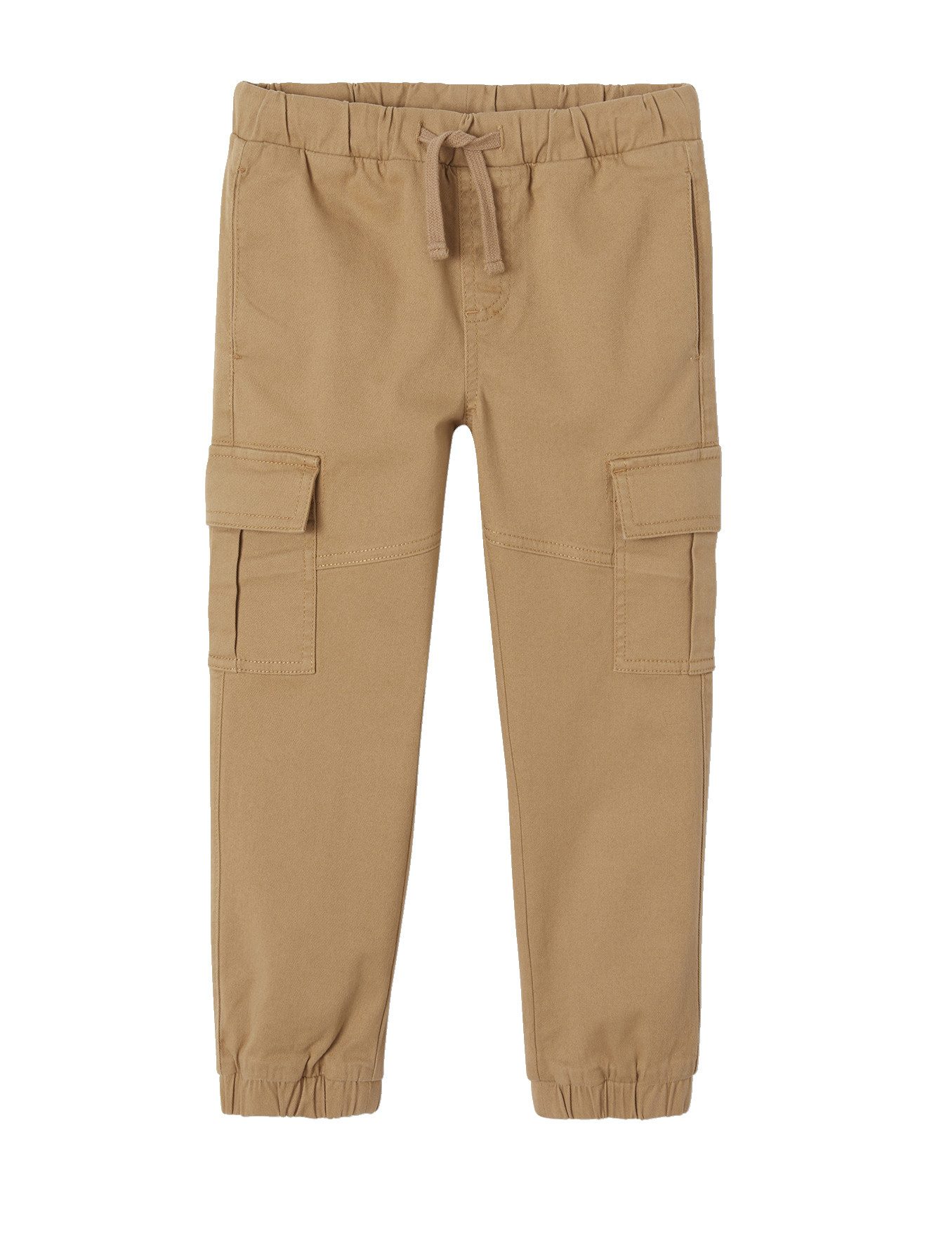 vertbaudet Stoffhose Jungen Cargohose mit Dehnbund Bundweite verstellbar