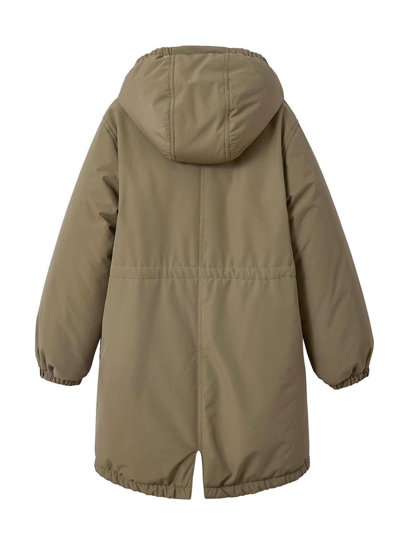 jonen Parka Mädchen Parka mit Kapuze und Webpelz