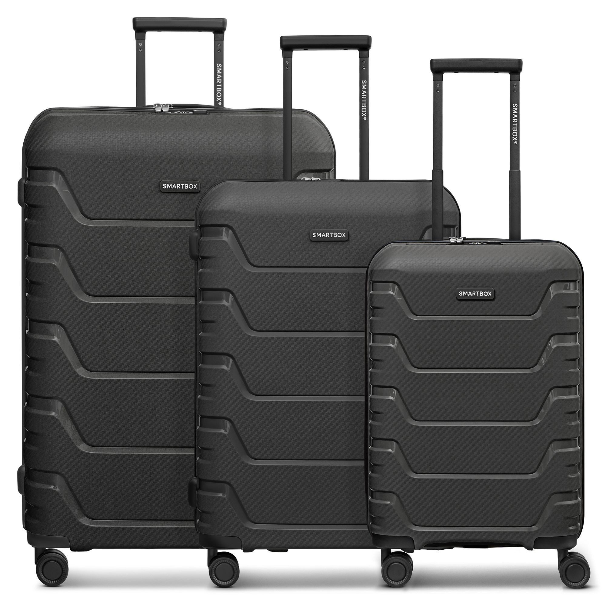 Smartbox Kofferset Edition 01 THE THREE SET 4 Rollen Kofferset 3-teilig, (Set)