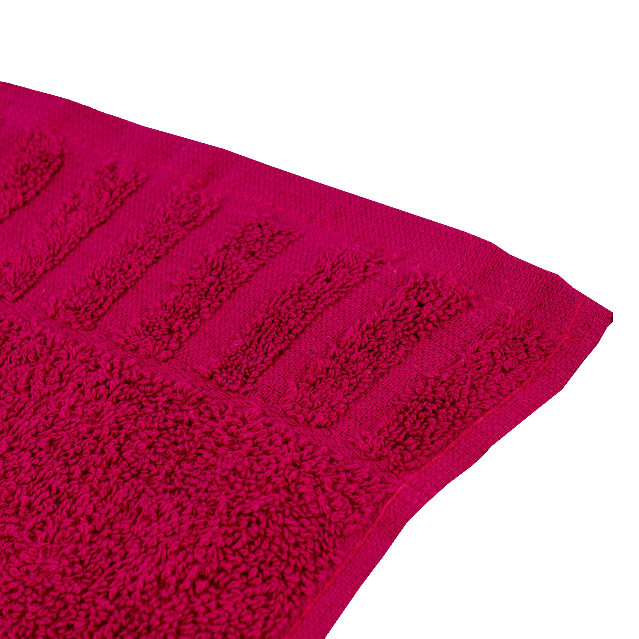 Casa Colori Gästehandtuch Uni, Frottier (1-St), Hohe Farbbrillanz, Einfache günstig online kaufen